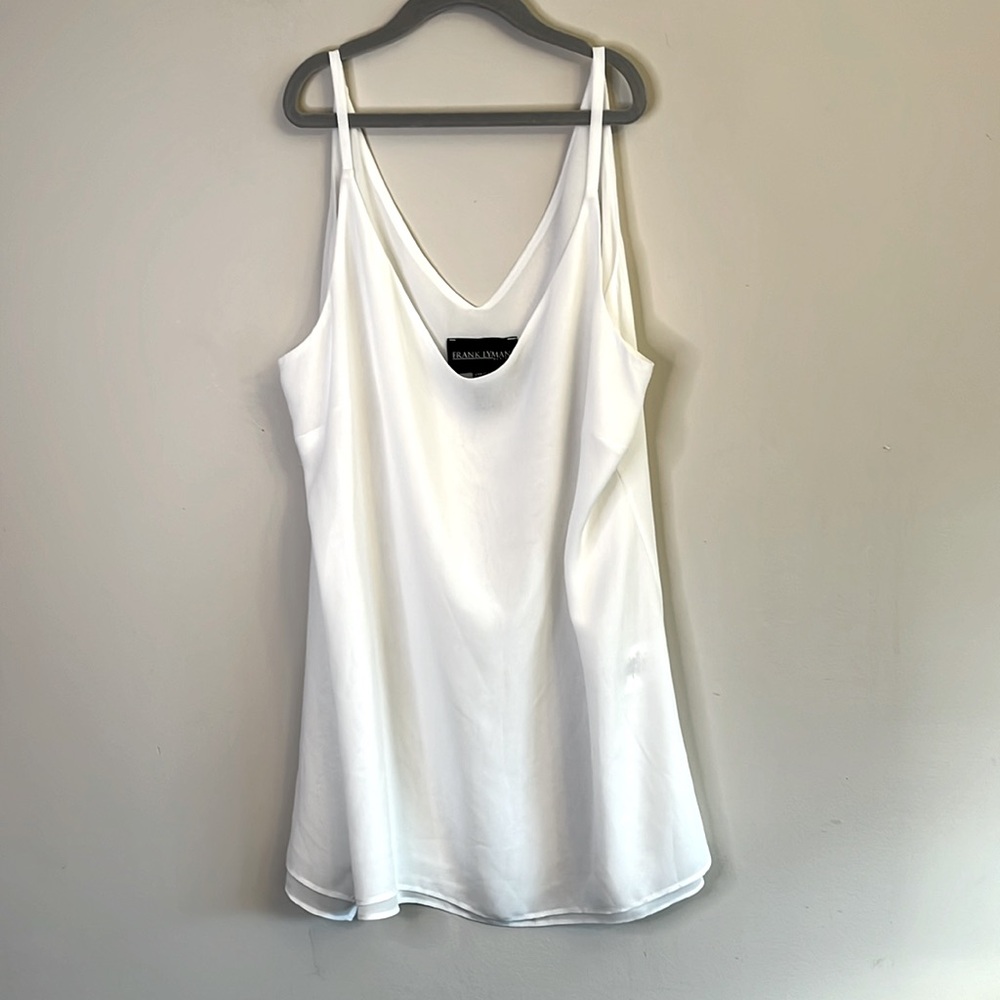 Frank Lyman Design White Camisole Top